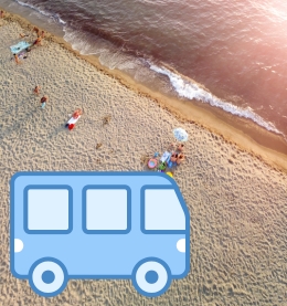 Servizio navetta per spiaggia