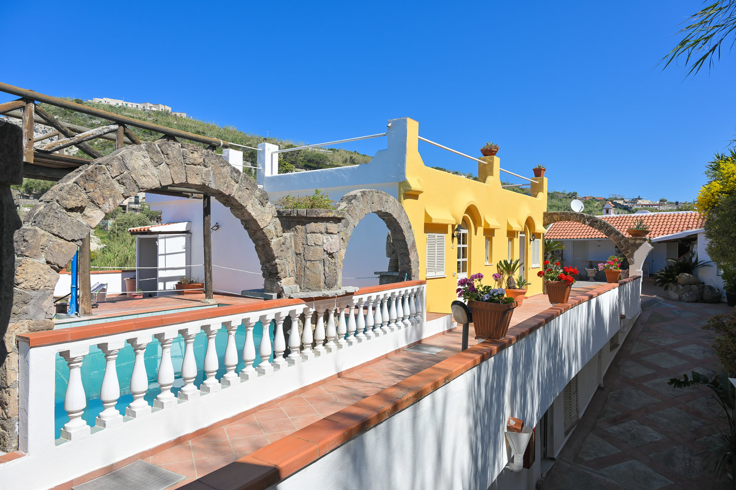Esterni Resort Punto Azzurro Ischia